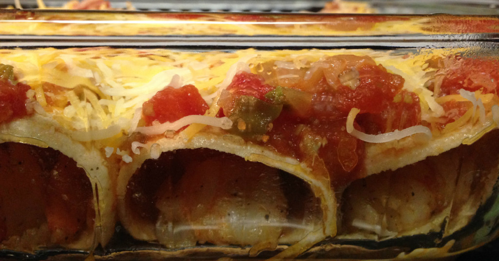 Shrimp Enchiladas